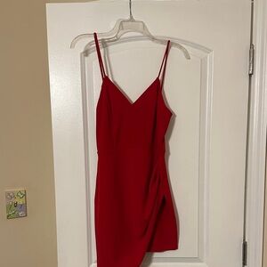 Chic Red Mini Dress